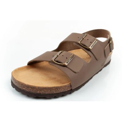 3. Bio Bio Men’s Anatomical Genuine Leather Sandals