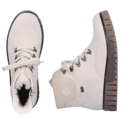 46. Waterproof beige women's hiking boots Rieker Y3433-60