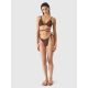 2. Women's swimsuit bikini top 4F 4FWSS24UBKBF042-81S Brown
