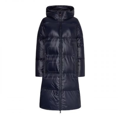 12. Tommy Hilfiger Sorona Padded Logo Maxi Jacket W WW0WW36224