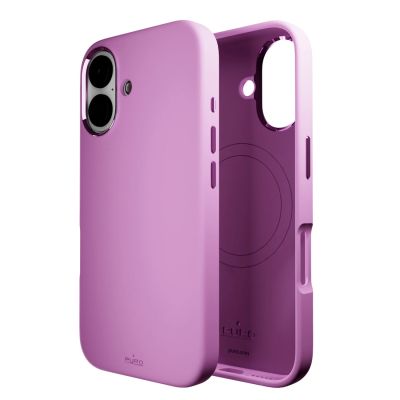 9. Puro Icon Mag Pro MagSafe Silicone Case for iPhone 16 - Pink