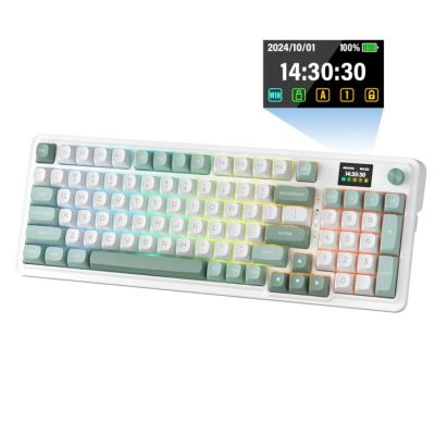 7. Redragon K719WG Pro Galatin Mint Mambo keyboard (K719WG-RGB-PRO)