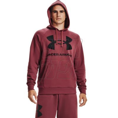 9. Under Armor Rival Fleece Big Logo HD Sweatshirt M1357093 652