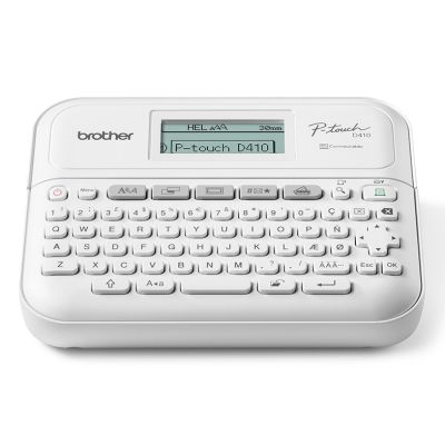 6. Brother PT-D410 label printer Thermal Transfer 180 x 180 DPI 20 mm/s Wired TZe QWERTY