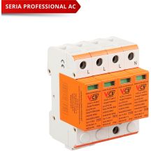 Surge arrester class B+C 4P (T1T2) 6kA VCX Professional