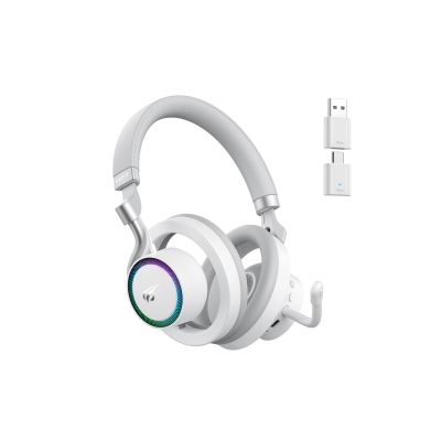 2. Havit Fuxi-H8 Wireless Open-Ear Gaming Headphones (White)