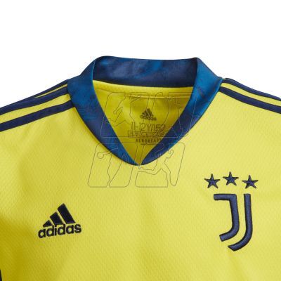 3. Adidas Juventus Turin Jr. FS8389 goalkeeper jersey