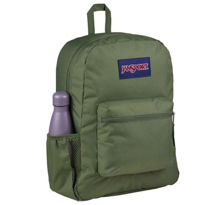 2. JanSport Cross Town Plus Backpack EK0A5BLB2T3 Green One size