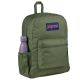 2. JanSport Cross Town Plus Backpack EK0A5BLB2T3 Green One size