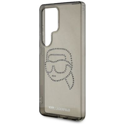 6. Case Karl Lagerfeld Rhinestones Karl Head Logo Samsung Galaxy S25 Ultra black