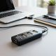 10. Hub Esperanza EA116 (4x USB 2.0; black)