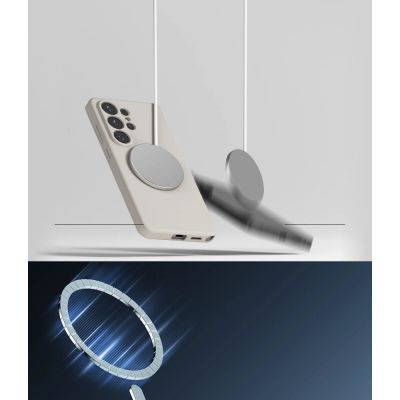 7. Ringke Silicone MagSafe Case for Samsung Galaxy S26 Ultra - Beige