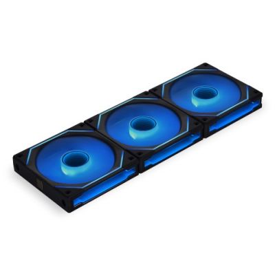 Lian Li UNI FAN SL-INF 120 ARGB Reverse Blade PWM Fan, 3 Pack with Controller - 120mm