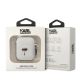 3. Karl Lagerfeld KLA2RUNIKH AirPods 1/2 cover white/white Silicone Karl Head 3D