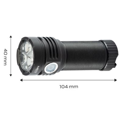2. Rechargeable USB Flashlight 3300 lm OSRAM P9 LED