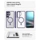 7. Spigen Ultra Hybrid Mag MagSafe Case for Samsung Galaxy S26 Ultra - Clear Navy Blue