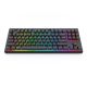 5. REDRAGON K516RGB-PRO SHIVA PRO 87 Keyboard USB + RF Wireless + Bluetooth Black
