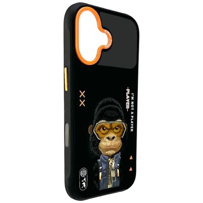 5. Nimmy Cool&Cute 2.0 Gorilla Case for iPhone 17 - Black