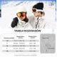 2. Qunature ski gloves 014-S345, black, size S
