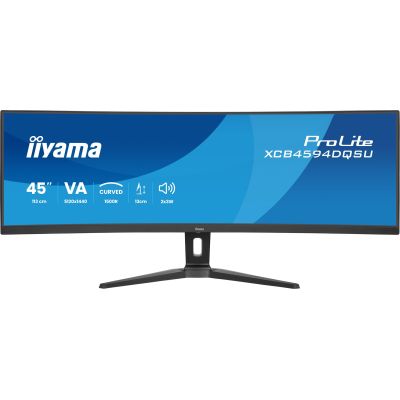 iiyama ProLite XCB4594DQSU-B1 computer monitor 113 cm (44.5") 5120 x 1440 px Dual QHD LED Black