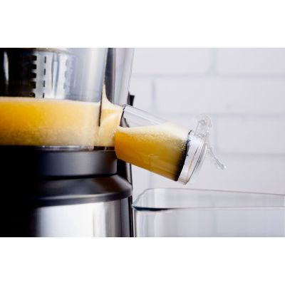 18. ELDOM SLOW JUICER PJ400 400W SILVER-BLACK, BPA FREE AUGER 80 [RPM]
