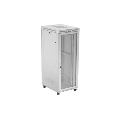 LANBERG LCD FLOOR RACK CABINET 19" 42U 800X1000 GRAY PERFORATED DOOR (FLAT PACK)