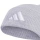 7. adidas New Logo Beanie Cuff Gray JX5746