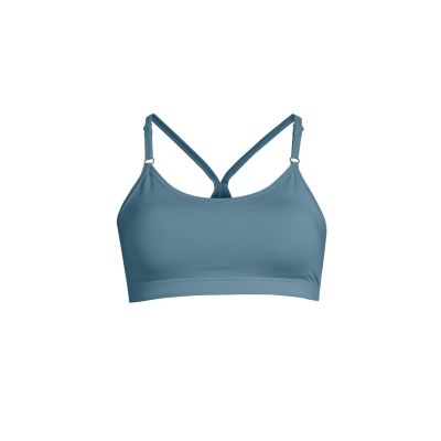 5. CASALL Strappy Sports Bra Blue