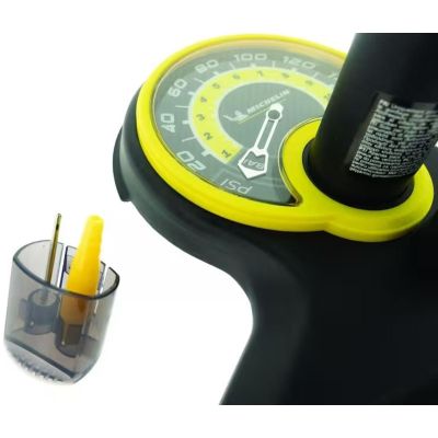 11. WORKSHOP BICYCLE PUMP MICHELIN MANOMETER