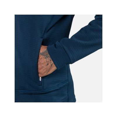 10. Rossignol Blackside Fleece Fz Navy Blue Sweatshirt