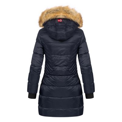 4. Women's PARKA Geographical Norway ABEILLE NAVY DISTRI LADY 2601 DBC NAVY (WY4593F/GN-MARINE)