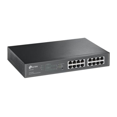 2. TP-Link TL-SG1016PE Managed Network Switch L2 Gigabit Ethernet (10/100/1000) PoE Support Black
