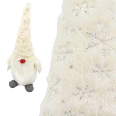 5. DECORATIVE gnome dwarf white 45cm