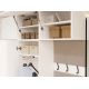 6. HAGA II 1SZ1W Hallway Wardrobe, White