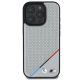 3. BMW M Perforated Tricolor Line MagSafe Case for iPhone 16 Pro - Gray