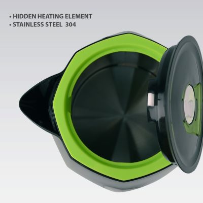 2. Electric kettle 1.8l 2000W MR-058-BLACK MAESTRO