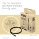 9. CLUB3D CAC-2501 Thunderbolt Cable 1m 120 Gbit/s Black
