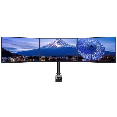 5. IIYAMA DS1003C-B1 3-monitor desk mount for 10-27 inch screens