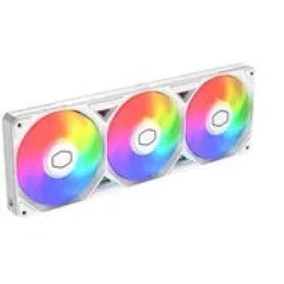 3. Cooler Master SickleFlow Edge 360 ARGB White edition Computer Case Fan 12 cm White 1 pc.
