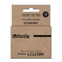 Actis KB-123Bk Ink (replaces Brother LC123BK/LC121BK; Standard; 15 ml; black)