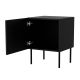 2. PALAZZO BIS 2-piece bedside table 45x39xH59 black matt