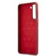 7. Mercedes Silicone Line Case for Samsung Galaxy S21+ - Red