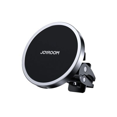 2. Joyroom Car Magnetic Holder Qi Wireless Inductive Charger 15W (MagSafe Compatible for iPhone) Black (JR-ZS240)