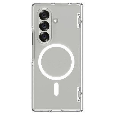 8. Spigen Tough Armor Pro Mag MagSafe Case for Samsung Galaxy Z Fold 7 - Clear and White