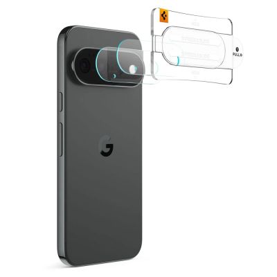 3. Spigen Optik Pro HD 2-Pack Tempered Glass Lens Screen Protector for Google Pixel 11