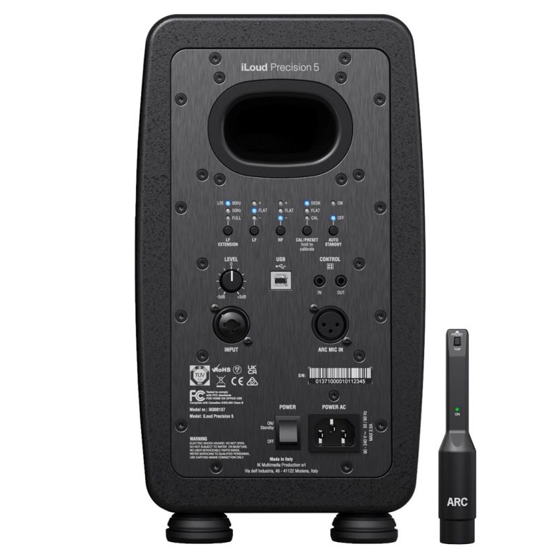 2. IK Multimedia iLoud Precision 5 - active monitor, black