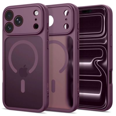 Tech-Protect BasicMag MagSafe Case for iPhone 17 Pro / 18 Pro - Burgundy Matte