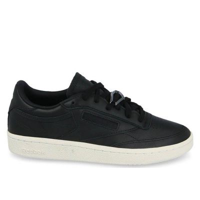 5. Women's black Reebok Club C 85 Hardware sneakers (BS9596)