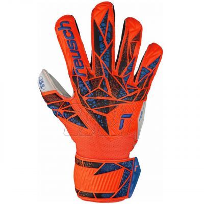 2. Reusch Attrakt Solid Finger Support Jr goalkeeper gloves 5472510 2210