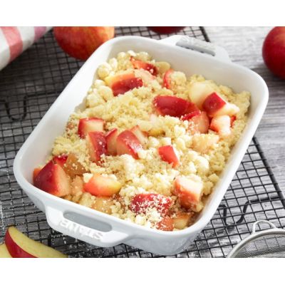 3. Rectangular ceramic platter STAUB 40511-151-0 - white 4.5 ltr